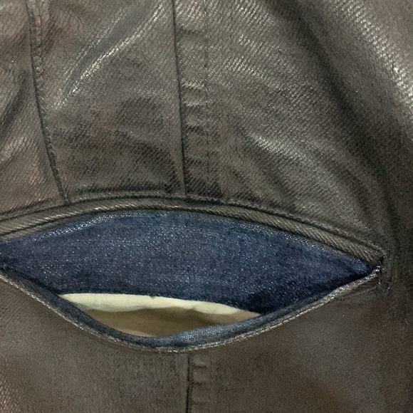 The viridi-anne artisanal hand resin coated segment pants - Picture 6 of 16